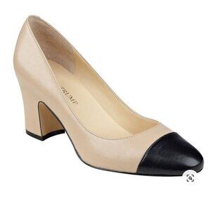 Ivanka Trump Lindi Leather Cap-Toe Pumps